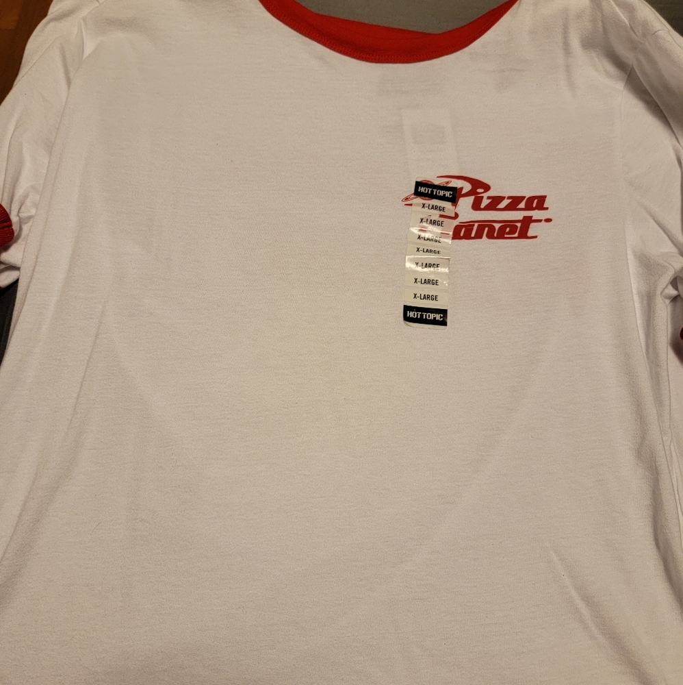 Toy story pizza planet t-shirt